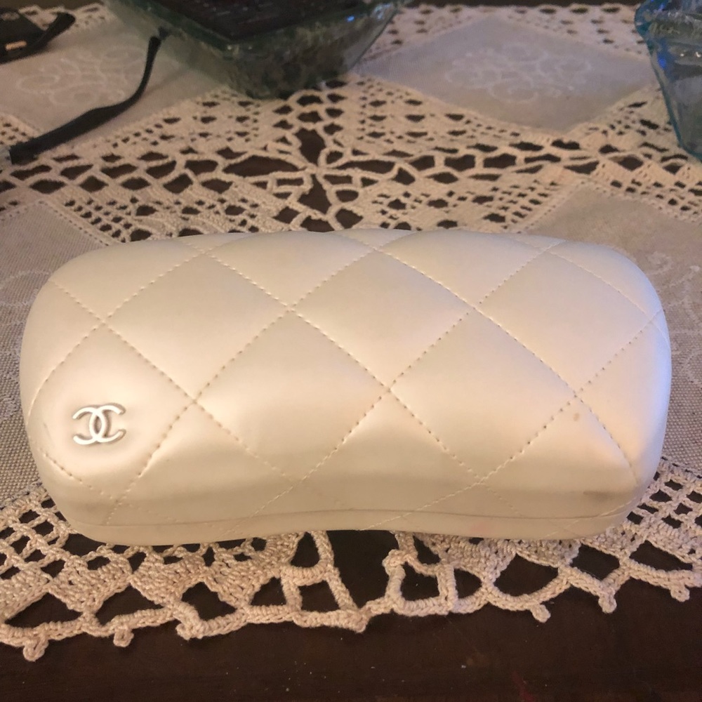 Authentic Chanel sunglass case